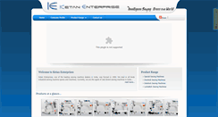 Desktop Screenshot of ketanenterprise.com